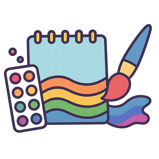 Beginner’s Watercolor Notes for Kids